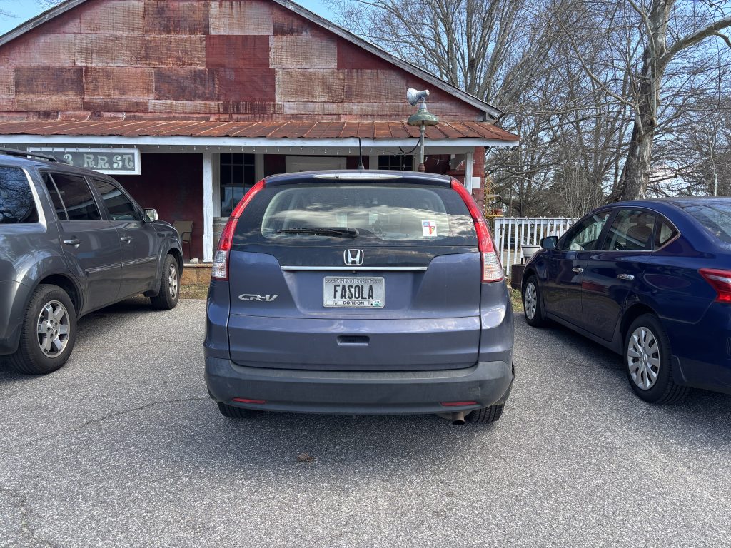 Georgia FASOLA plate