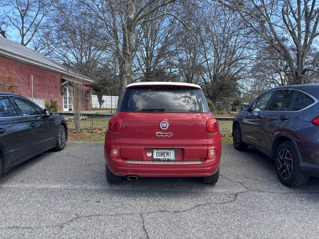 Georgia DOREMI plate